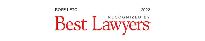 Rose Leto recognized by Best Lawyers, 2022